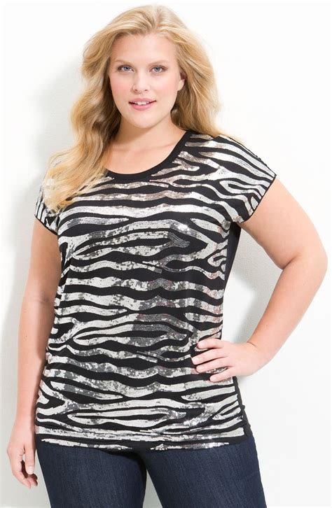 michael michael kors zebra-stripe t-shirt|Michael Kors t shirt.